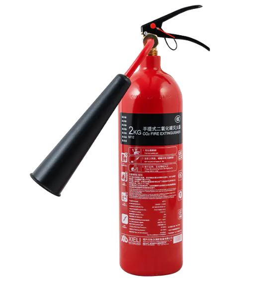 What is the cooling principle of CO₂ Fire Extinguisher?